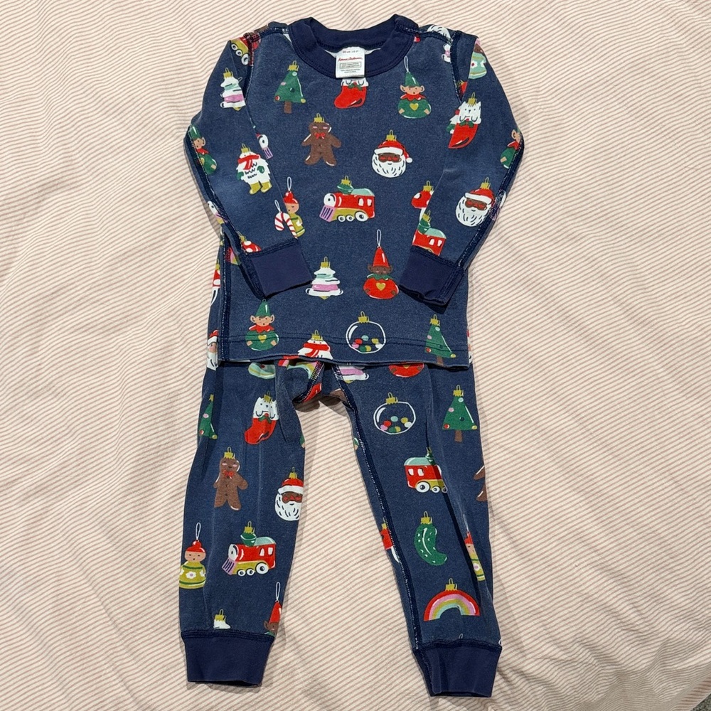 Hanna Andersson Pajamas Christmas Ornament Print